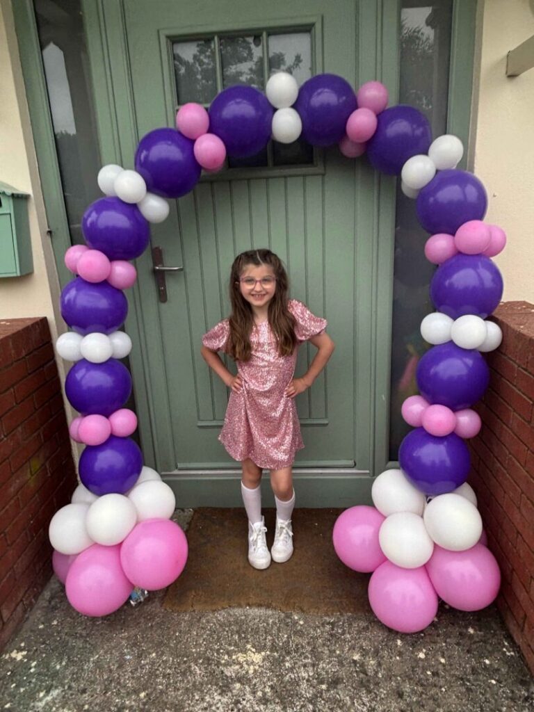 Kids Balloon Arch Girls 11zon